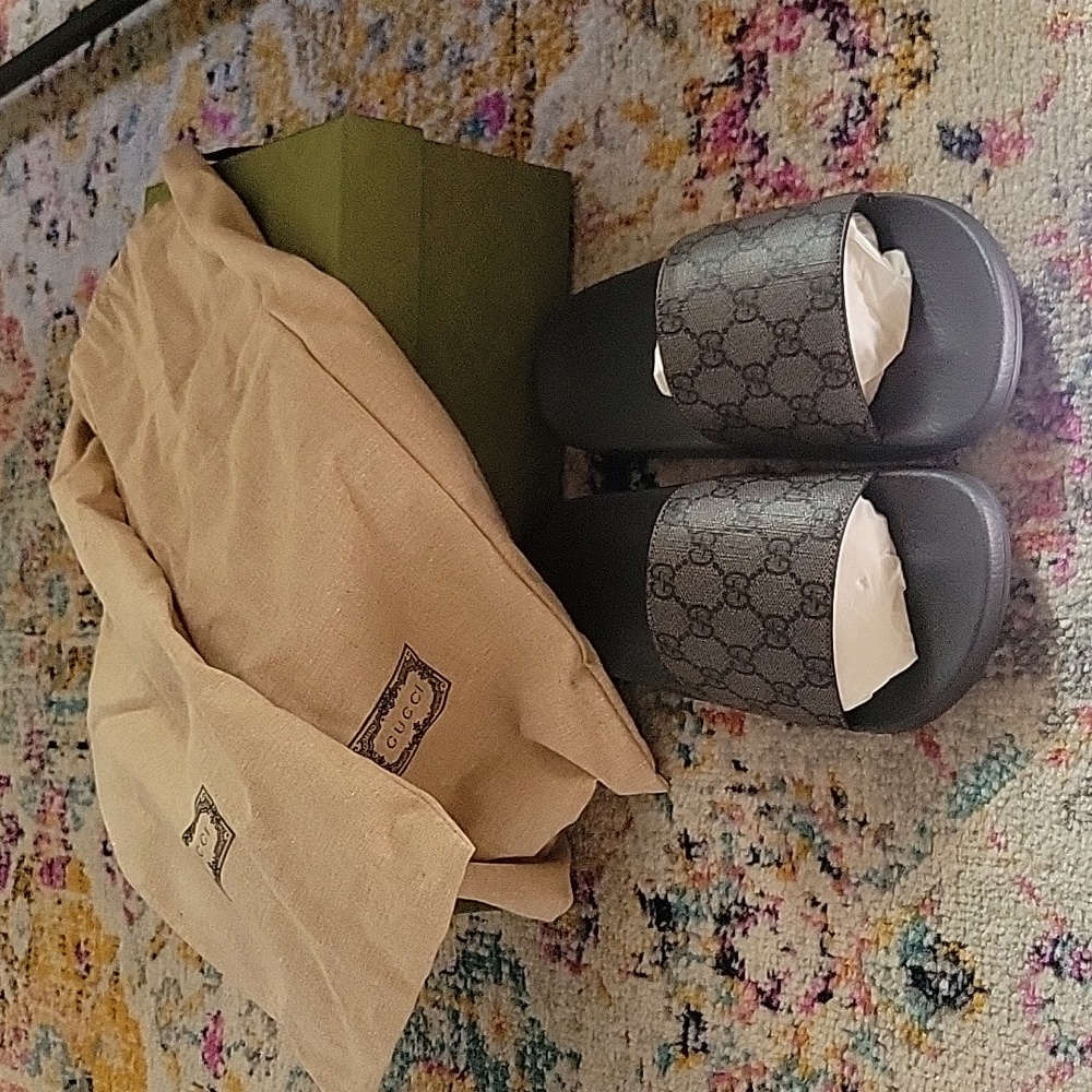 NWT Men's Gucci Slides